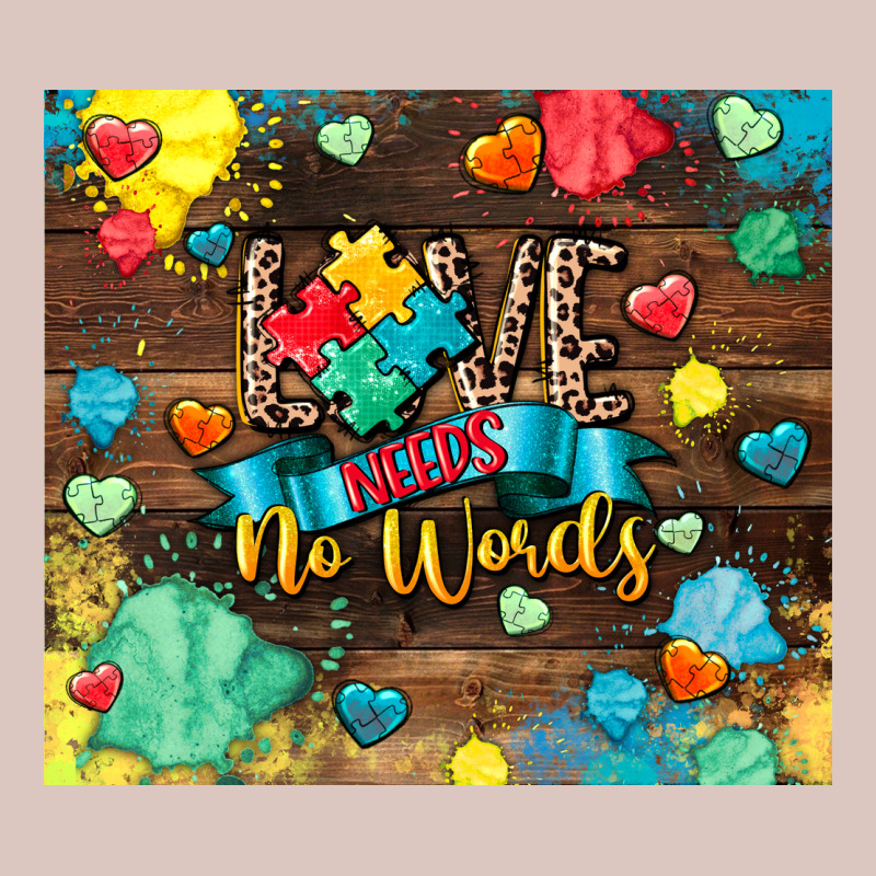 Love Needs No Words Premium Hoodie by CowGirlArtShop | Teevron