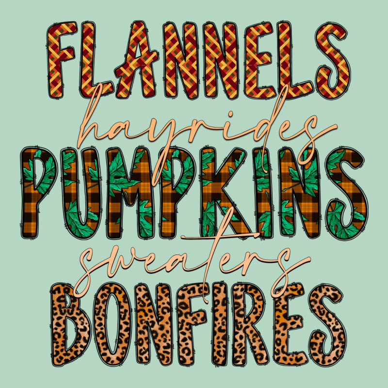 Flannels Hayrides Pumpkins Bonfires Classic Tee by CowhideDigitalArt | Teevron