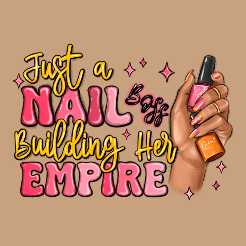 Just A Nail Boss Building Her Empire Vintage Tee by MaliasSmallBusiness | Teevron