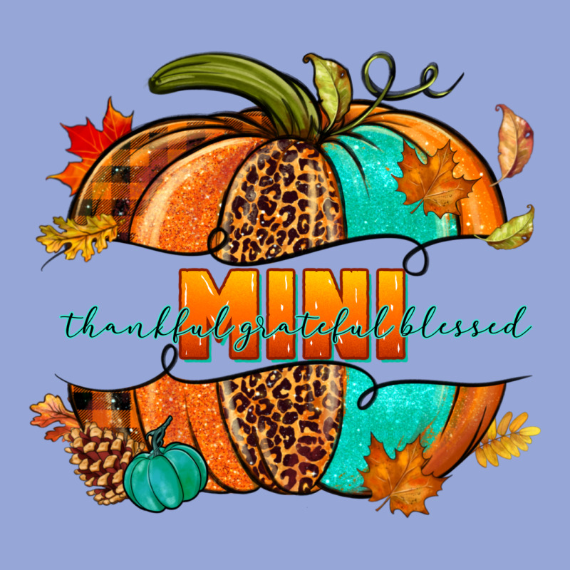 Thankful Grateful Blessed Mini Pumpkin Classic Tee by NancyCooperArtShop | Teevron