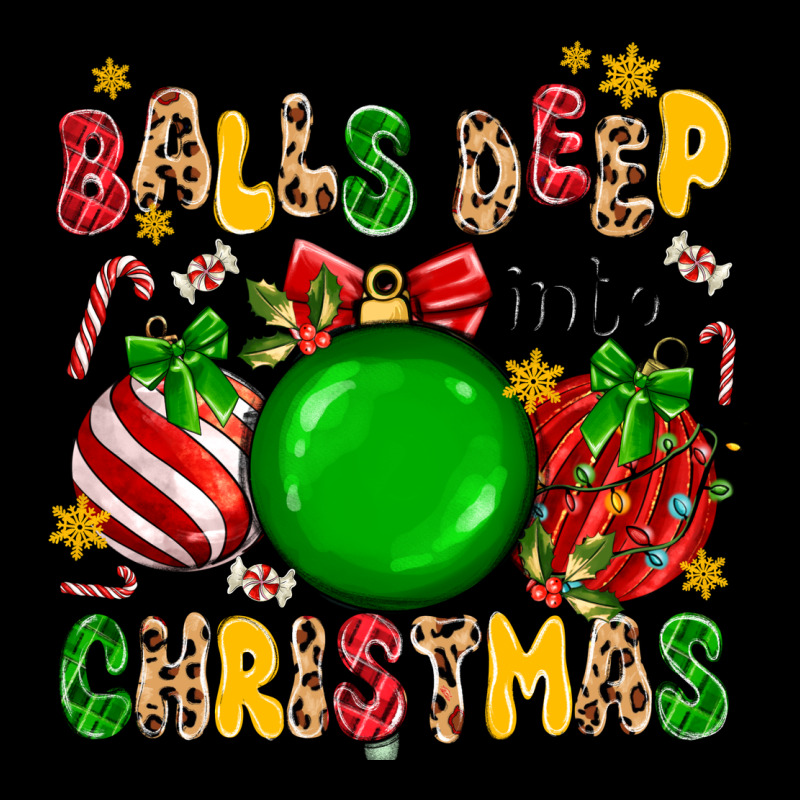 Balls Deep Into Christmas Heavyweight Sweatshirt by MaliasSmallBusiness | Teevron