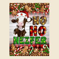 Christmas Ho Ho Ho Heifer Premium Tee | Teevron