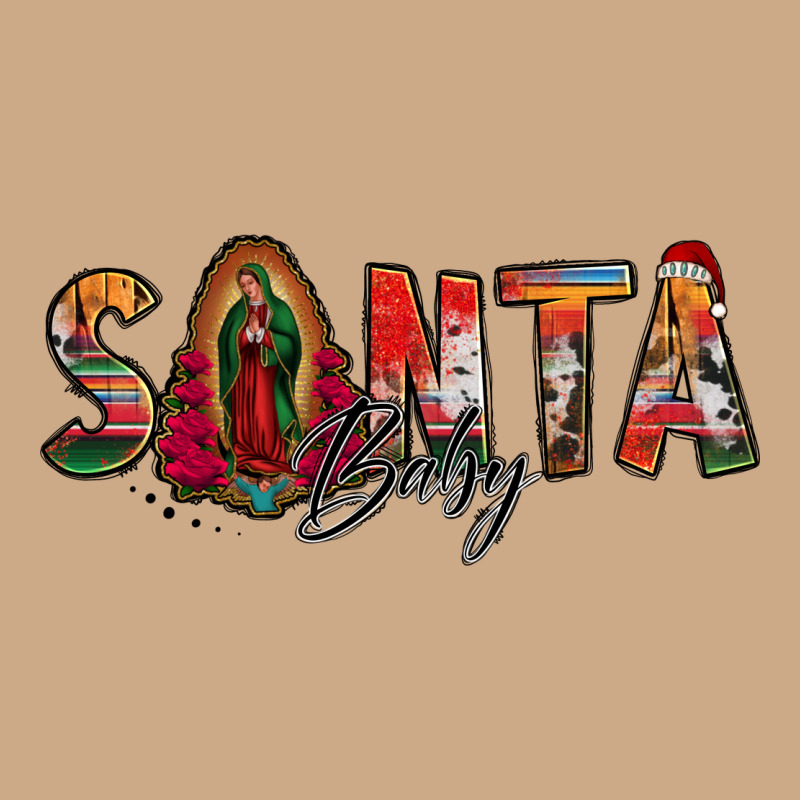 Santa Baby Lady Of Guadalupe Vintage Hoodie by Jasminsmagicworld | Teevron