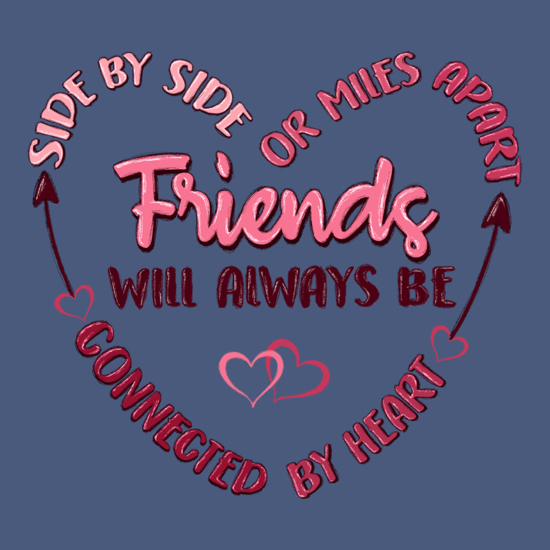 Side By Or Miles Apart Friends Will Always Be Conn Vintage Hoodie by MaliasSmallBusiness | Teevron