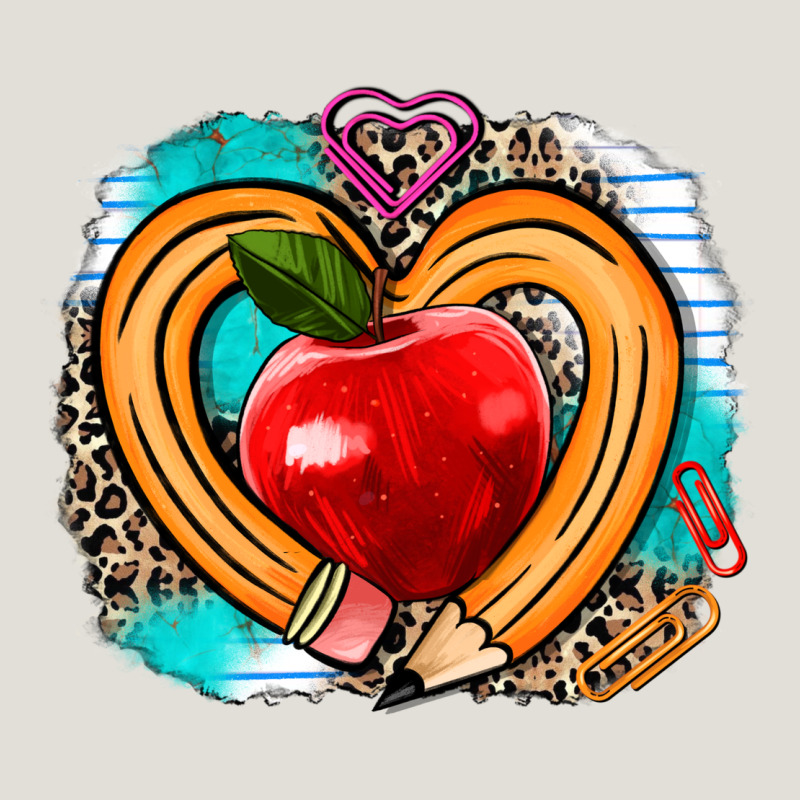 Teacher Heart Pen Heavy Core Tee by AdoDesignShop | Teevron