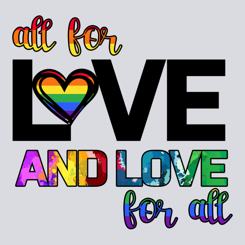 All For Love And Love For All Zipper Hoodie by Bettercallsaul | Teevron