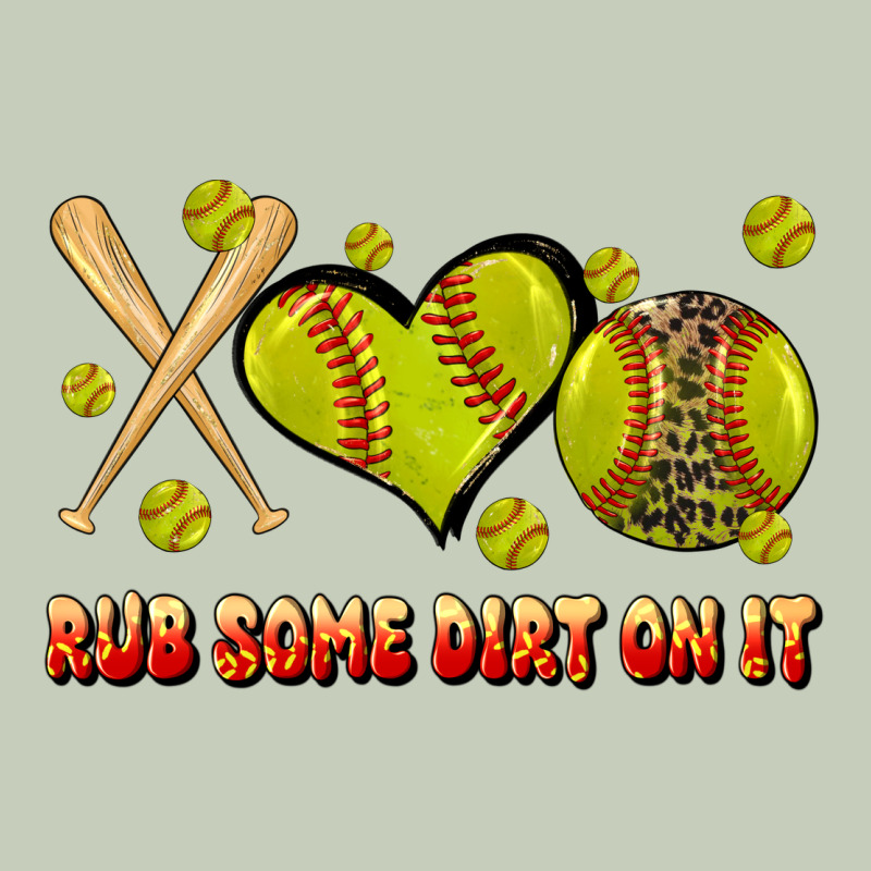 Rub Some Dirt On It Softball Ladies Tee by JahusDesignShop | Teevron