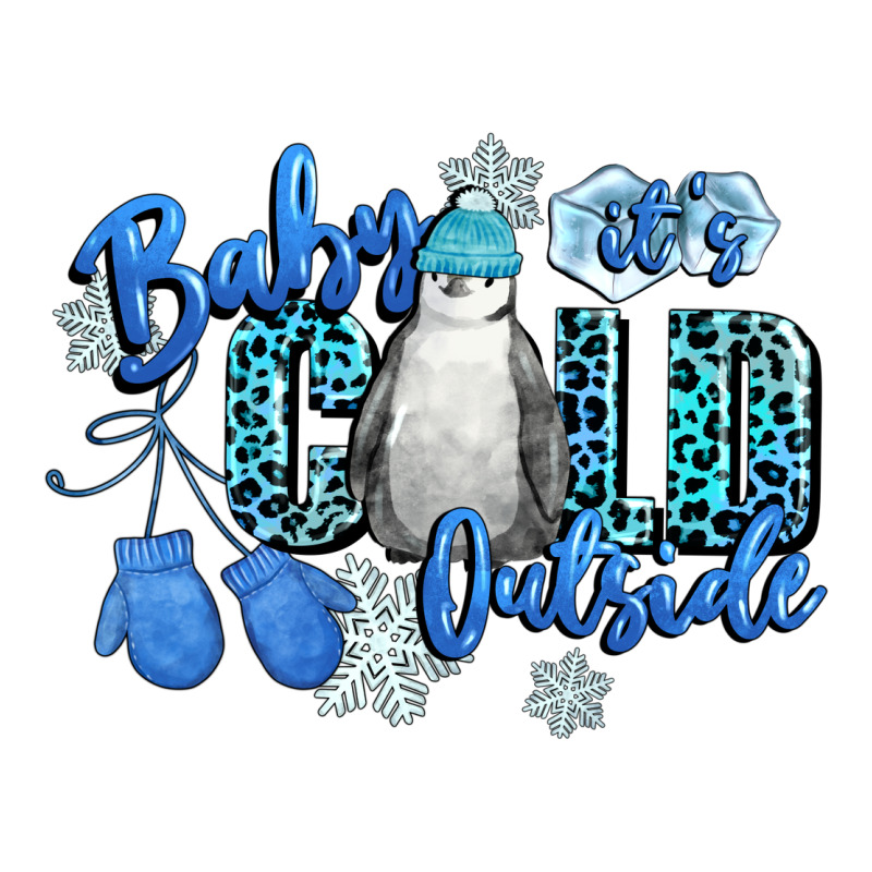 Baby Its Cold Outside Heavyweight Hoodie by CowGirlArtShop | Teevron