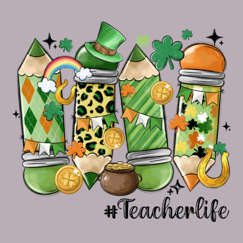 Retro Patricks Day Teacher Life Vintage Tee by MaliasSmallBusiness | Teevron