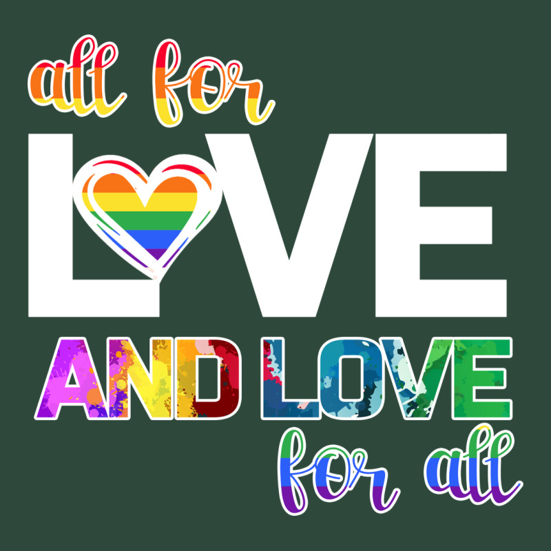 All For Love And Love For All Zipper Hoodie by Bettercallsaul | Teevron