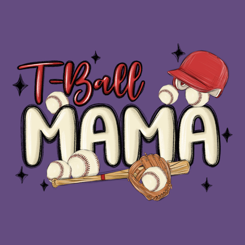 T Ball Mama Baseball Vintage Hoodie by MaliasSmallBusiness | Teevron
