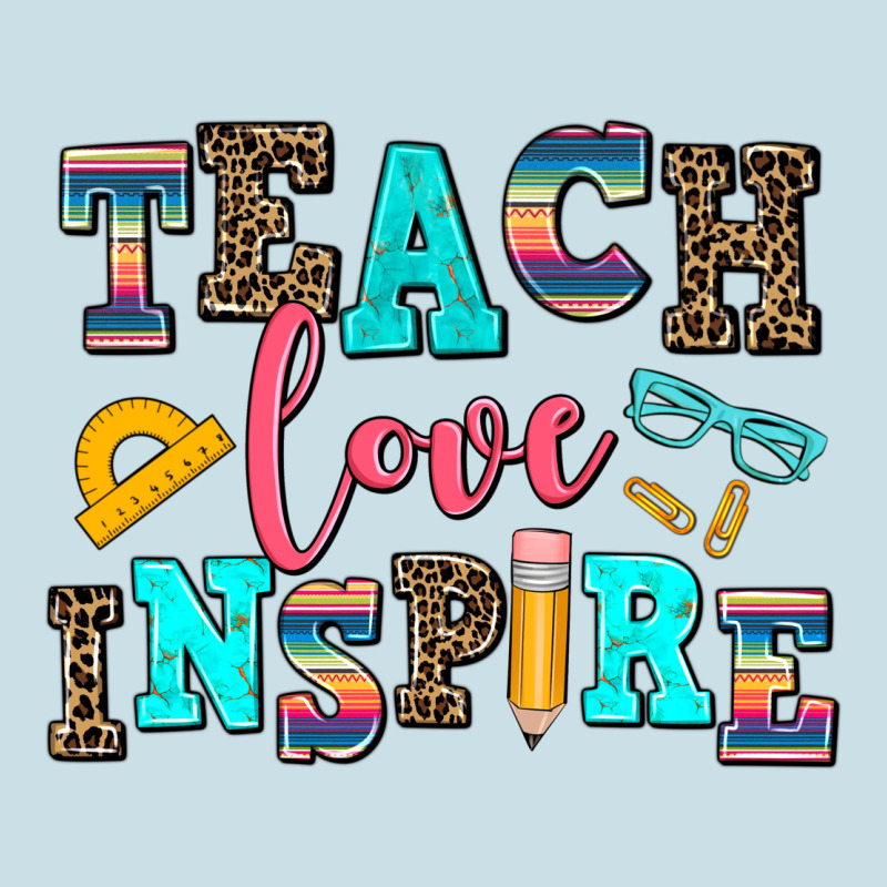 Teach Love Inspire Ladies Tee by AdoDesignShop | Teevron