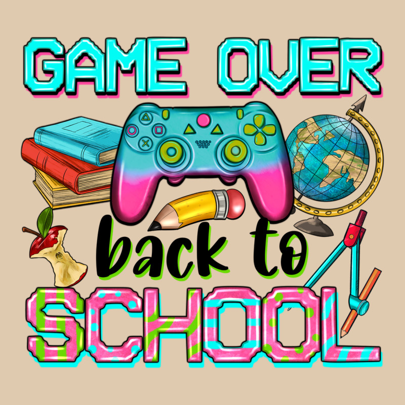 Game Over Back To School Heavyweight Sweatshirt by NancyCooperArtShop | Teevron