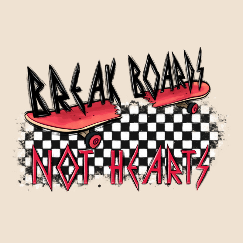 Break Boards Not Hearts Urban Heavy Tee by MaliasSmallBusiness | Teevron