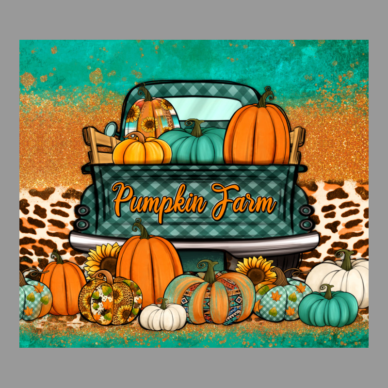 Pumpkin Farm Truck Tumbler Vintage Hoodie by Jasminsmagicworld | Teevron