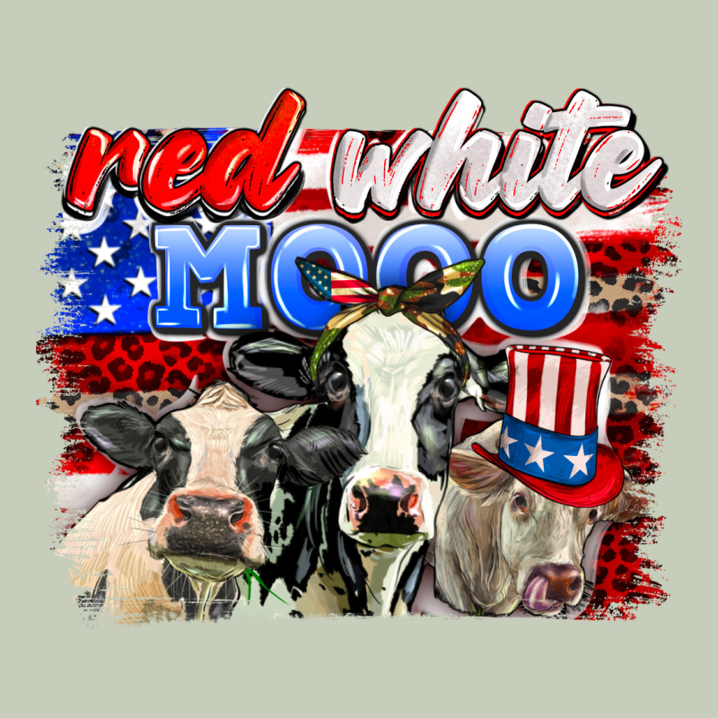 Red White Moo Ladies Tee by AdoDesignShop | Teevron