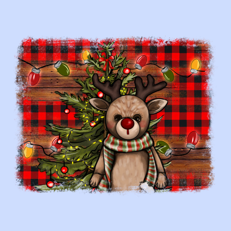 Reindeer Trees Background Urban Heavy Tee by AdoDesignShop | Teevron