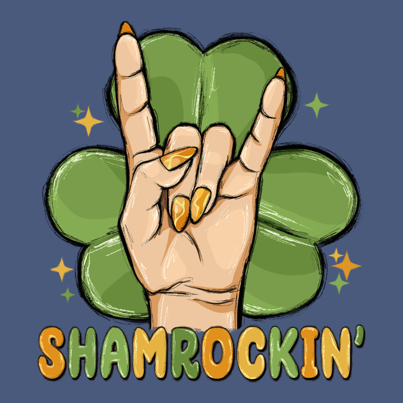 St. Patrick's Day Shamrockin' Vintage Hoodie by MaliasSmallBusiness | Teevron