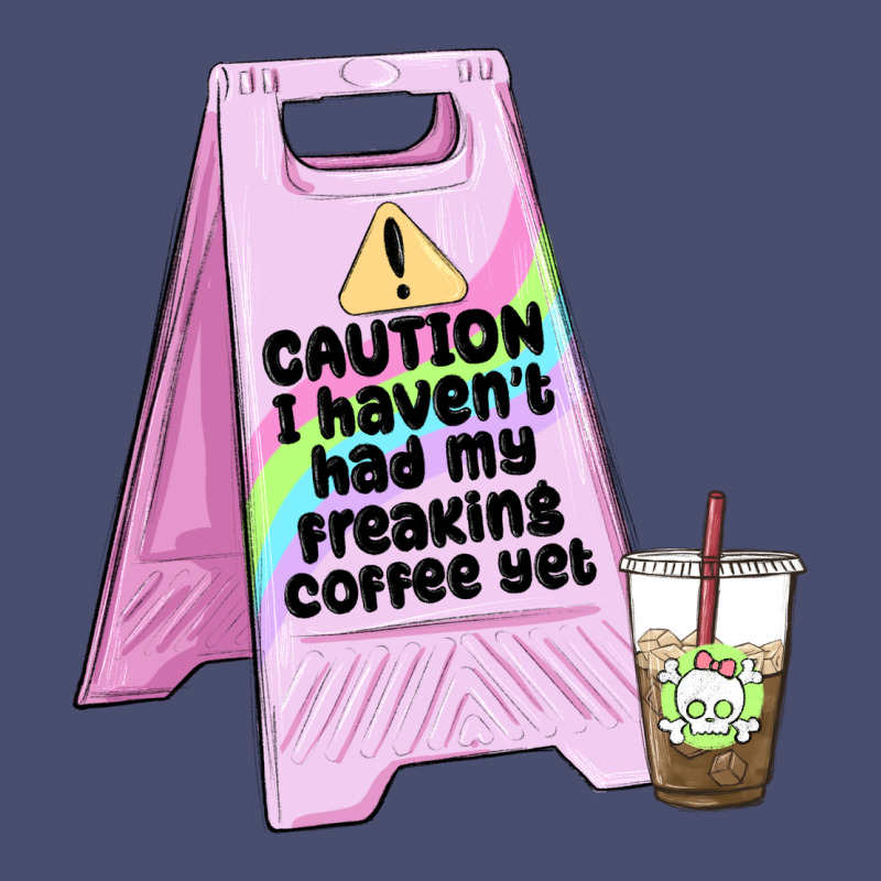 Caution I Haven't Had My Coffee Yet Vintage Tee by MaliasSmallBusiness | Teevron