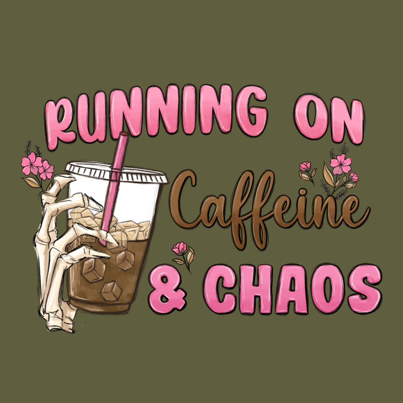Running On Caffeine & Chaos Vintage Tee by MaliasSmallBusiness | Teevron