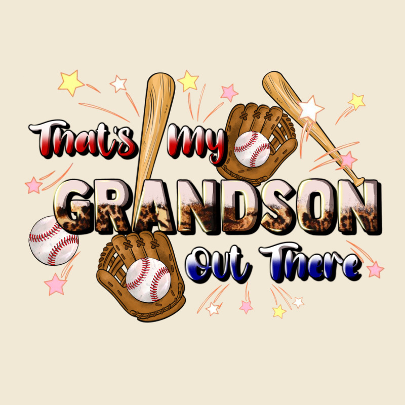 That's My Grandson Out There Baseball Ladies Tee by JahusDesignShop | Teevron