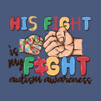 His Fight Is My Fight Autism Awareness Vintage Hoodie | Teevron