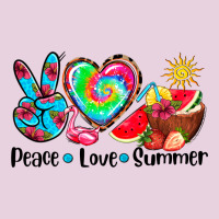 Peace Love  Summer Ladies Tee | Teevron