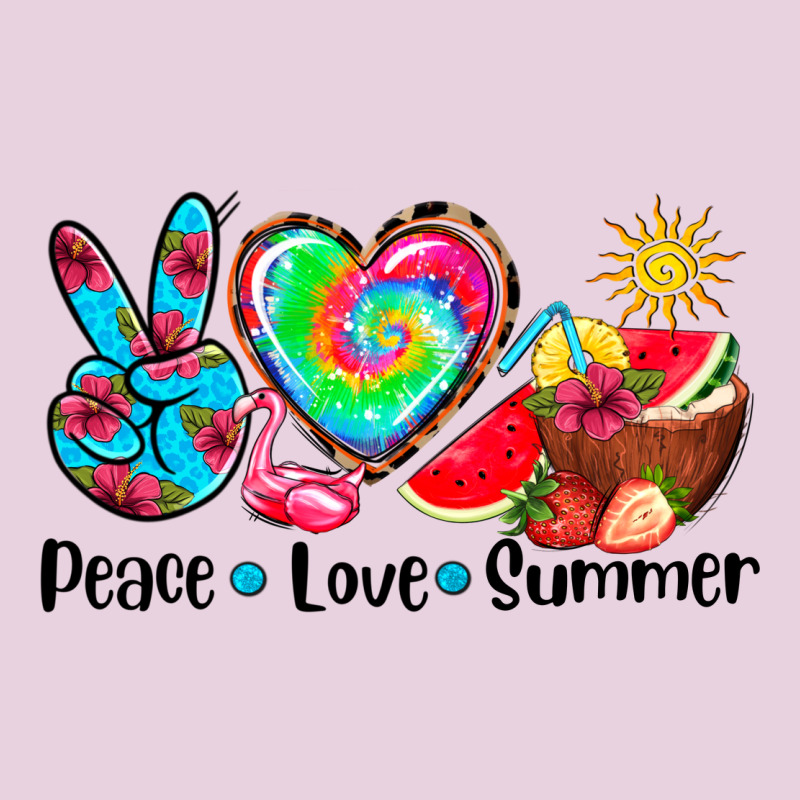 Peace Love  Summer Ladies Tee by AdoDesignShop | Teevron