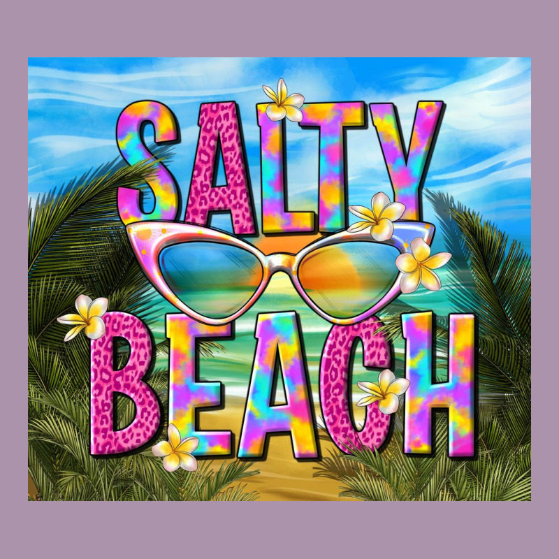 Salty Beach Heavyweight Hoodie by TumblerDesignByShophia | Teevron