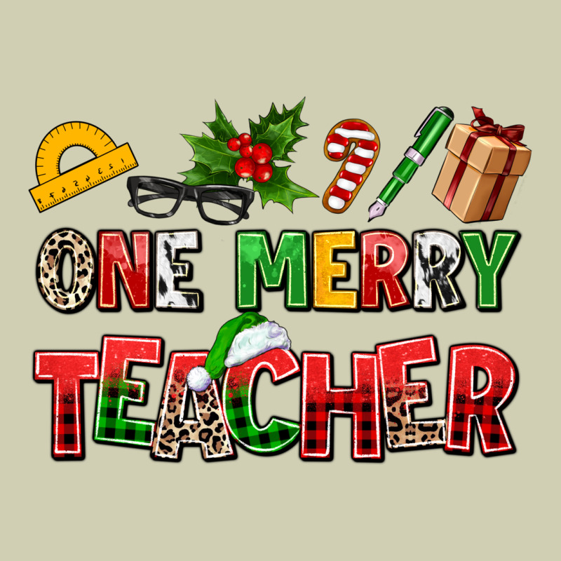 One Merry Teacher Heavy Core Tee by AdoDesignShop | Teevron
