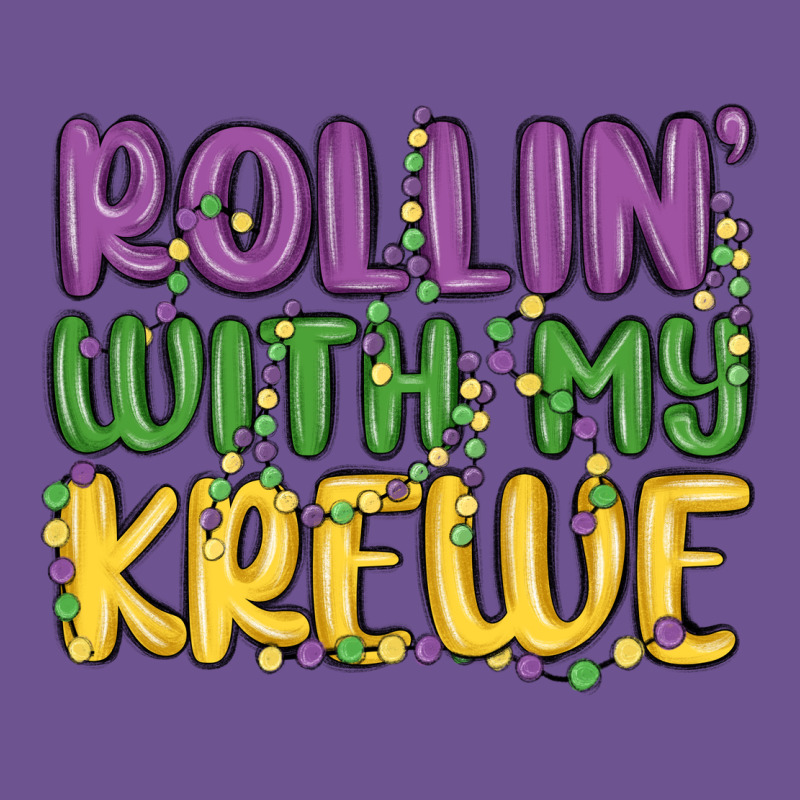 Rollin With My Krewe Vintage Tee by MaliasSmallBusiness | Teevron