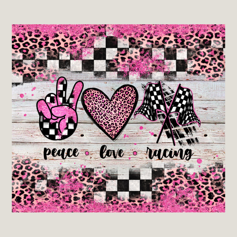 Peace Love Racing Heavy Core Tee by JahusDesignShop | Teevron