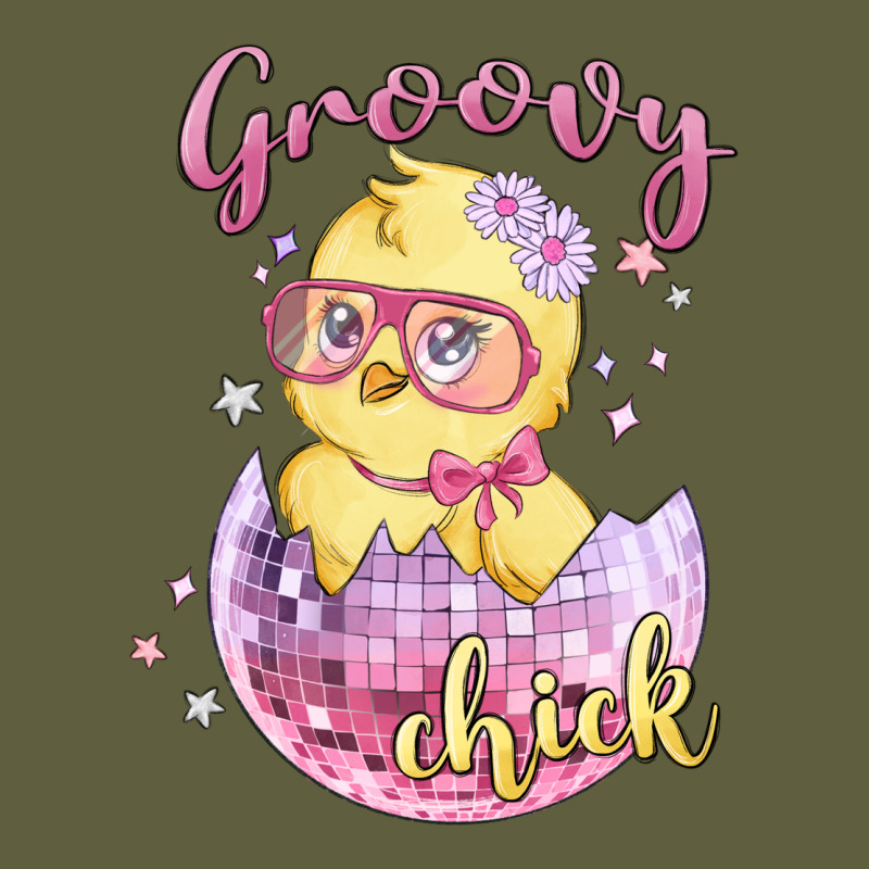 Groovy Chick Easter Vintage Tee by MaliasSmallBusiness | Teevron