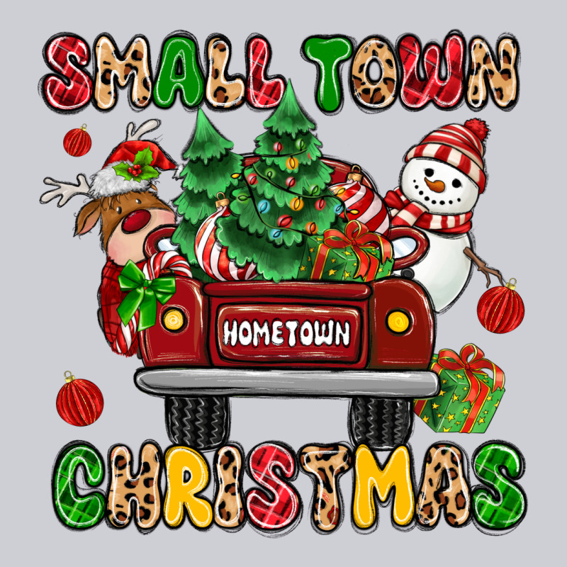 Christmas Santa And Reindeer Truck Heavyweight Sweatshirt by MaliasSmallBusiness | Teevron