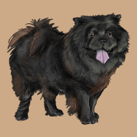 Black Chow Chow Vintage Hoodie | Teevron