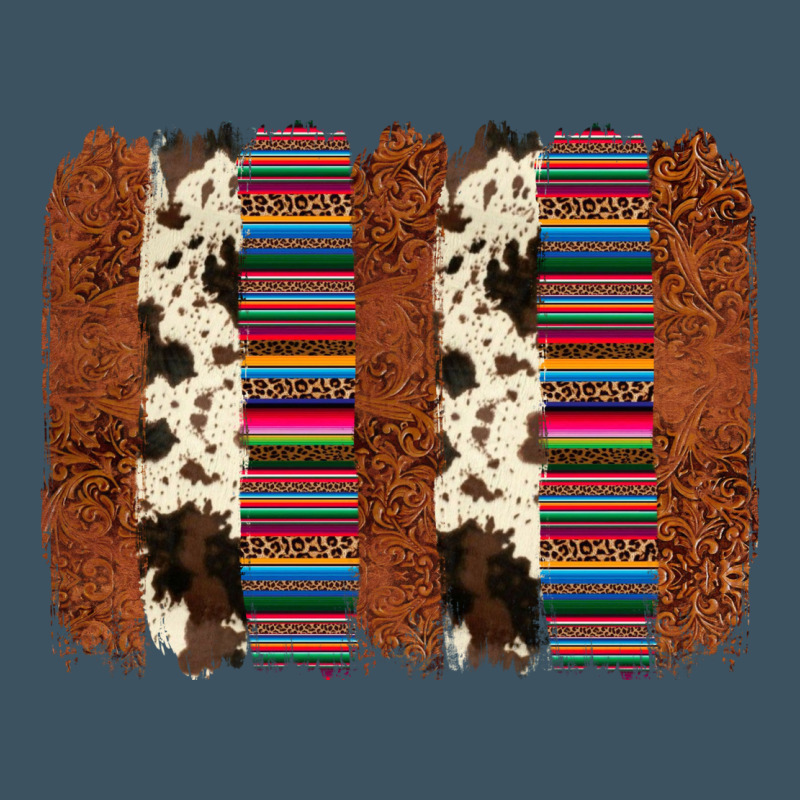 Serape Cowhide  Brushstroke Urban Heavy Tee by AdoDesignShop | Teevron