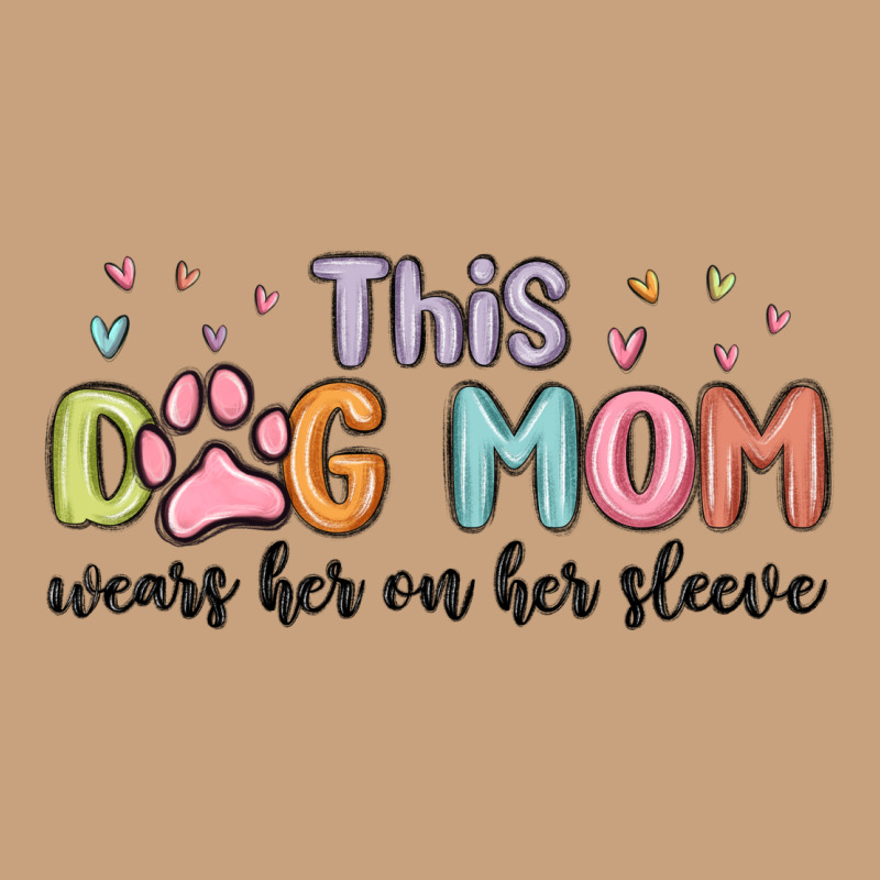 This Dog Mom Wears Her Heart On Her Sleeve Vintage Tee by MaliasSmallBusiness | Teevron