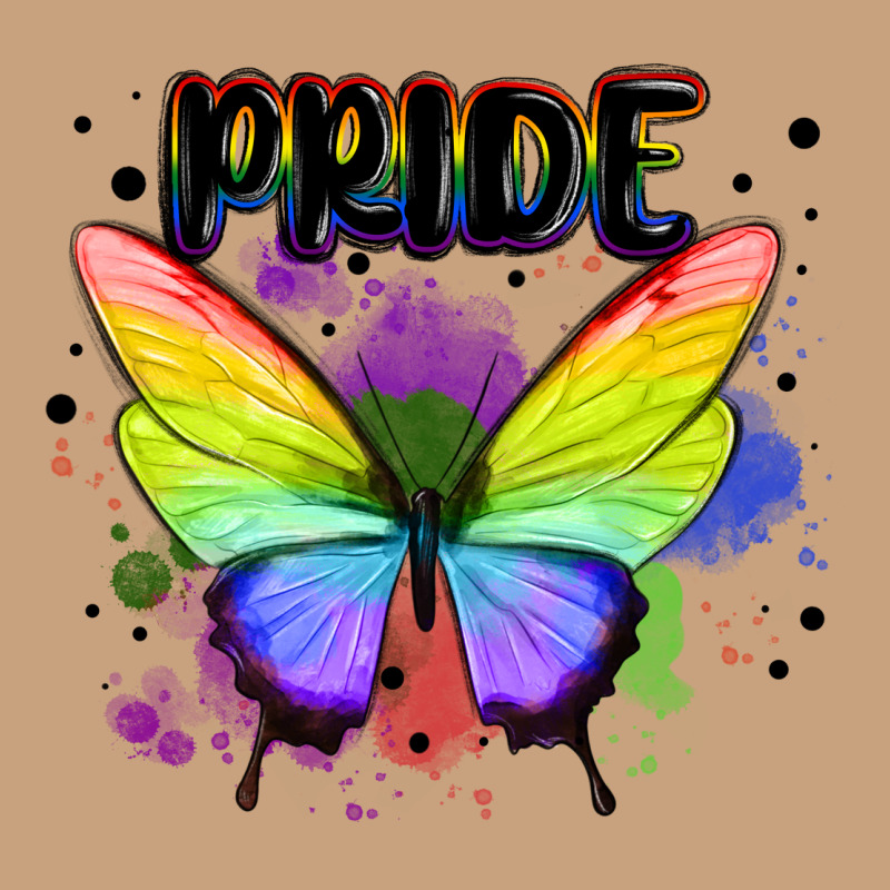 Rainbow Butterfly Pride Lgbtq Vintage Tee by MaliasSmallBusiness | Teevron