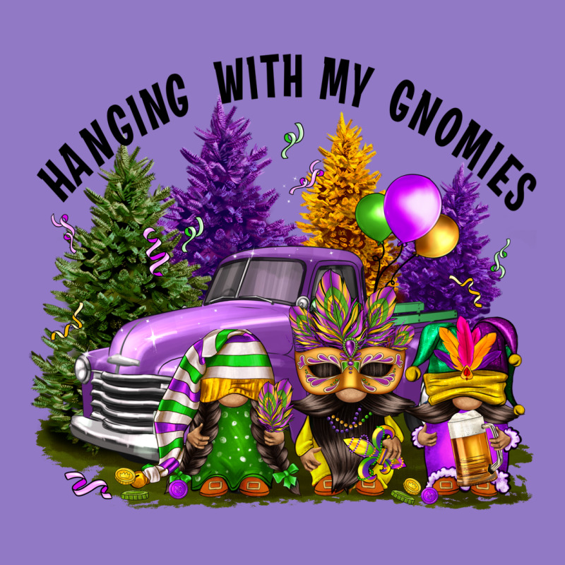 Mardi Gras Hanging With My Gnomies Urban Hoodie by FaDigitalArtStudio | Teevron