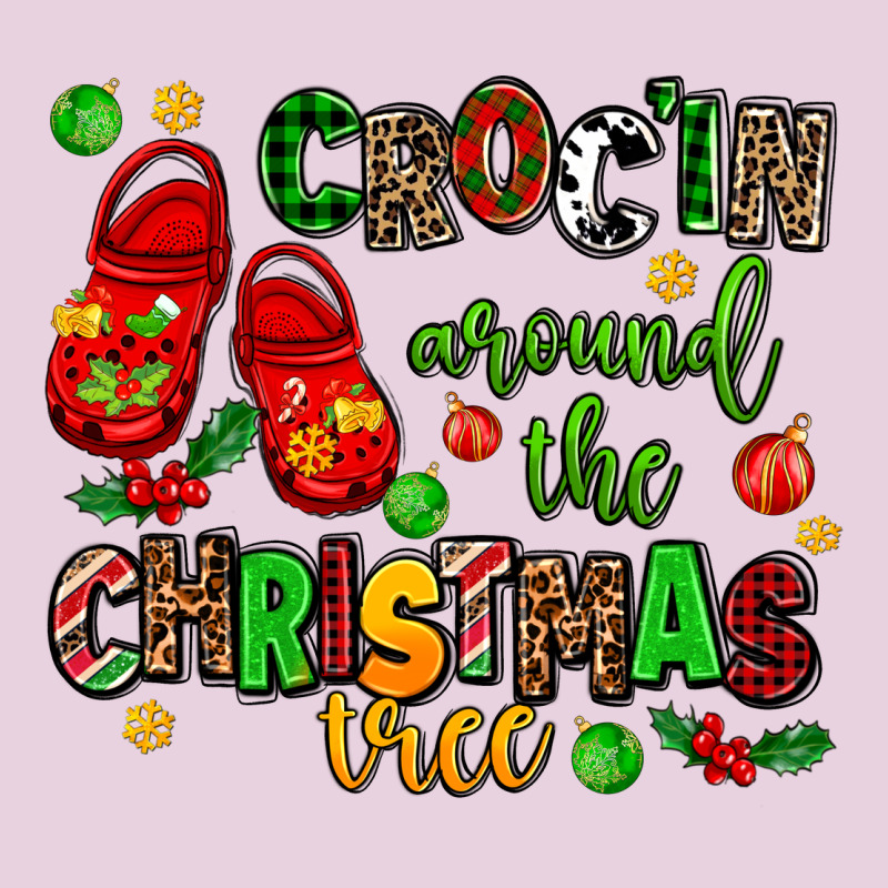 Croc'in Around The Christmas Tree Ladies Tee by AdoDesignShop | Teevron