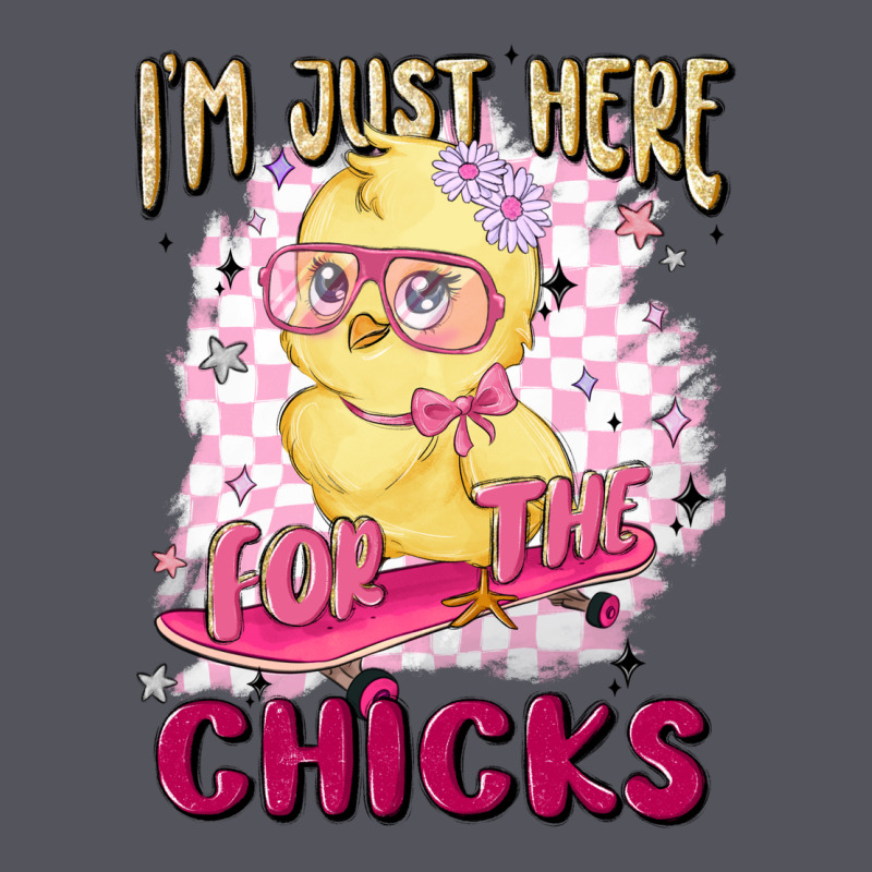 I'm Just Here For The Chicks Vintage Hoodie by MaliasSmallBusiness | Teevron
