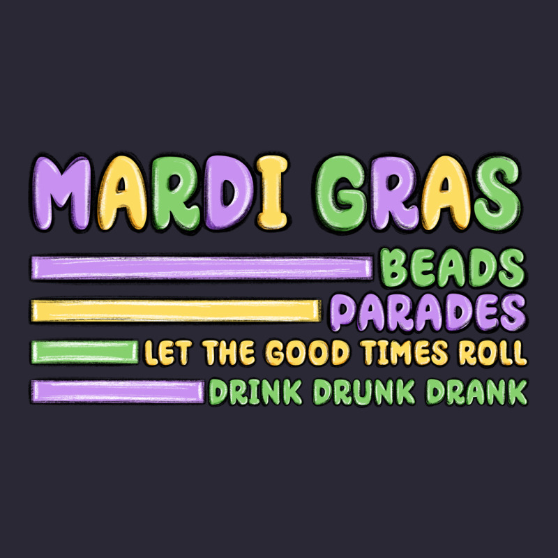 Mardi Gras Beads Vintage Tee by MaliasSmallBusiness | Teevron