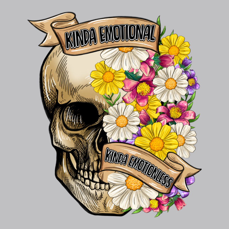 Kinda Emotional Kinda Emotionless Long Sleeve Tee by MaliasSmallBusiness | Teevron