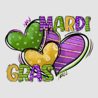 Mardi Gras Heart Premium Sweatshirt | Teevron