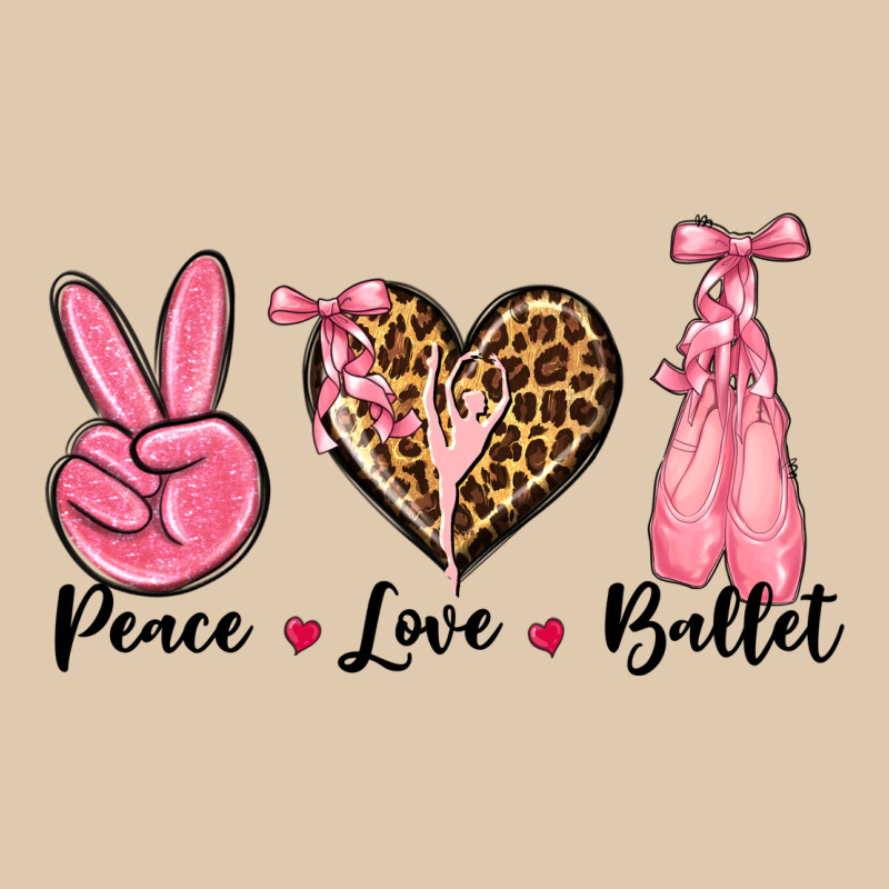 Peace Love Ballet Heavyweight Sweatshirt by NancyCooperArtShop | Teevron
