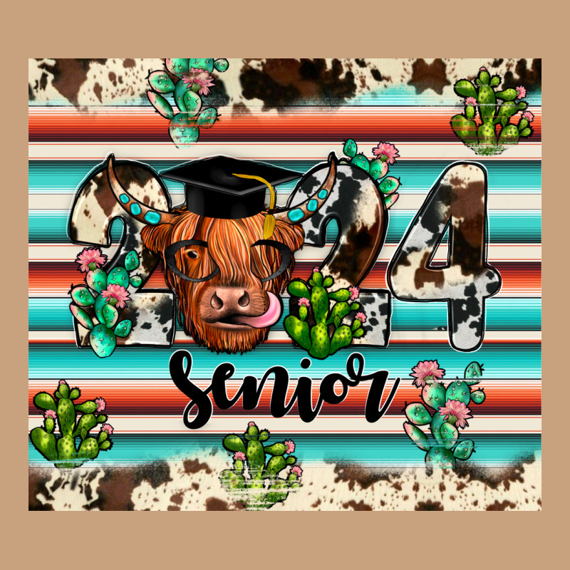 2024 Senior Cow Vintage Tee by JahusDesignShop | Teevron