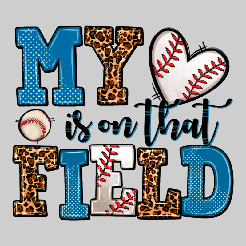 My Heart Is On That Field Baseball Premium Tee by AdoDesignShop | Teevron