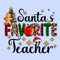 Santa's Favorite Teacher Urban Heavy Tee | Teevron