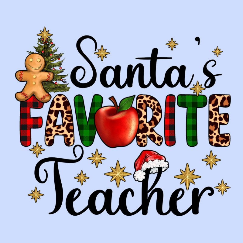Santa's Favorite Teacher Urban Heavy Tee by AdoDesignShop | Teevron