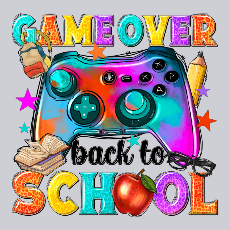 Game Over Back To School Heavyweight Sweatshirt by NancyCooperArtShop | Teevron